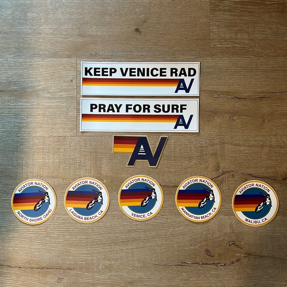 Aviator Nation Sticker Bundle